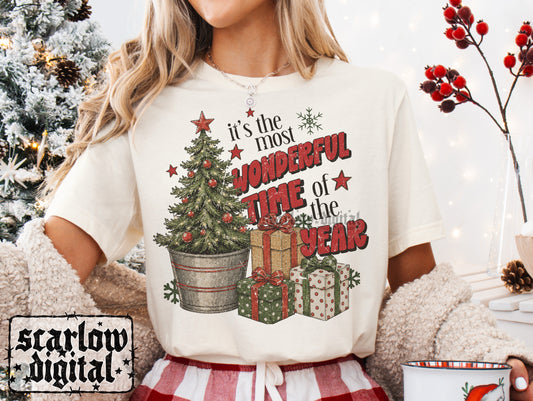 It's the Most Wonderful Time of the Year PNG Digital Design