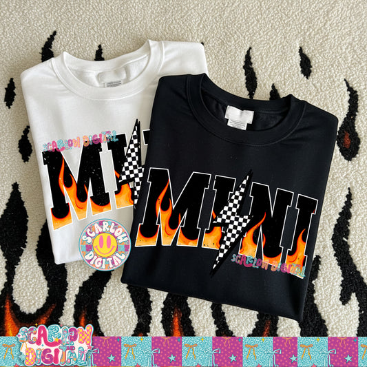 Mini Flames PNG Digital Design