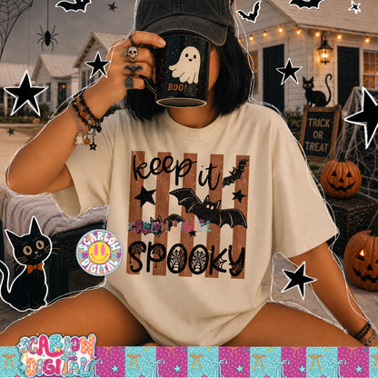 Keep it Spooky PNG Digital Design