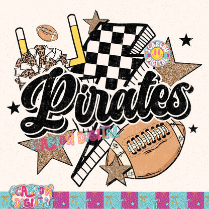 Pirates PNG Digital Design