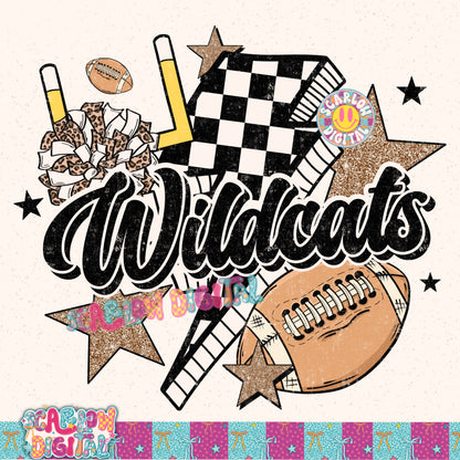 Wildcats PNG Digital Design