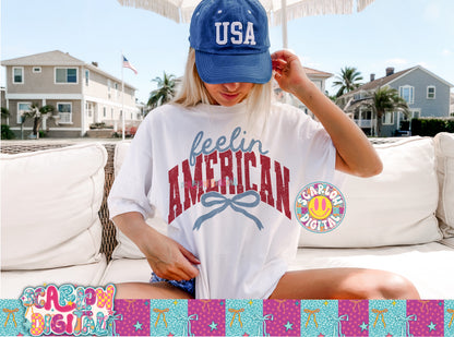 Feelin American PNG Digital Design