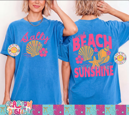 I Need Beach and Sunshine PNG Digital Design