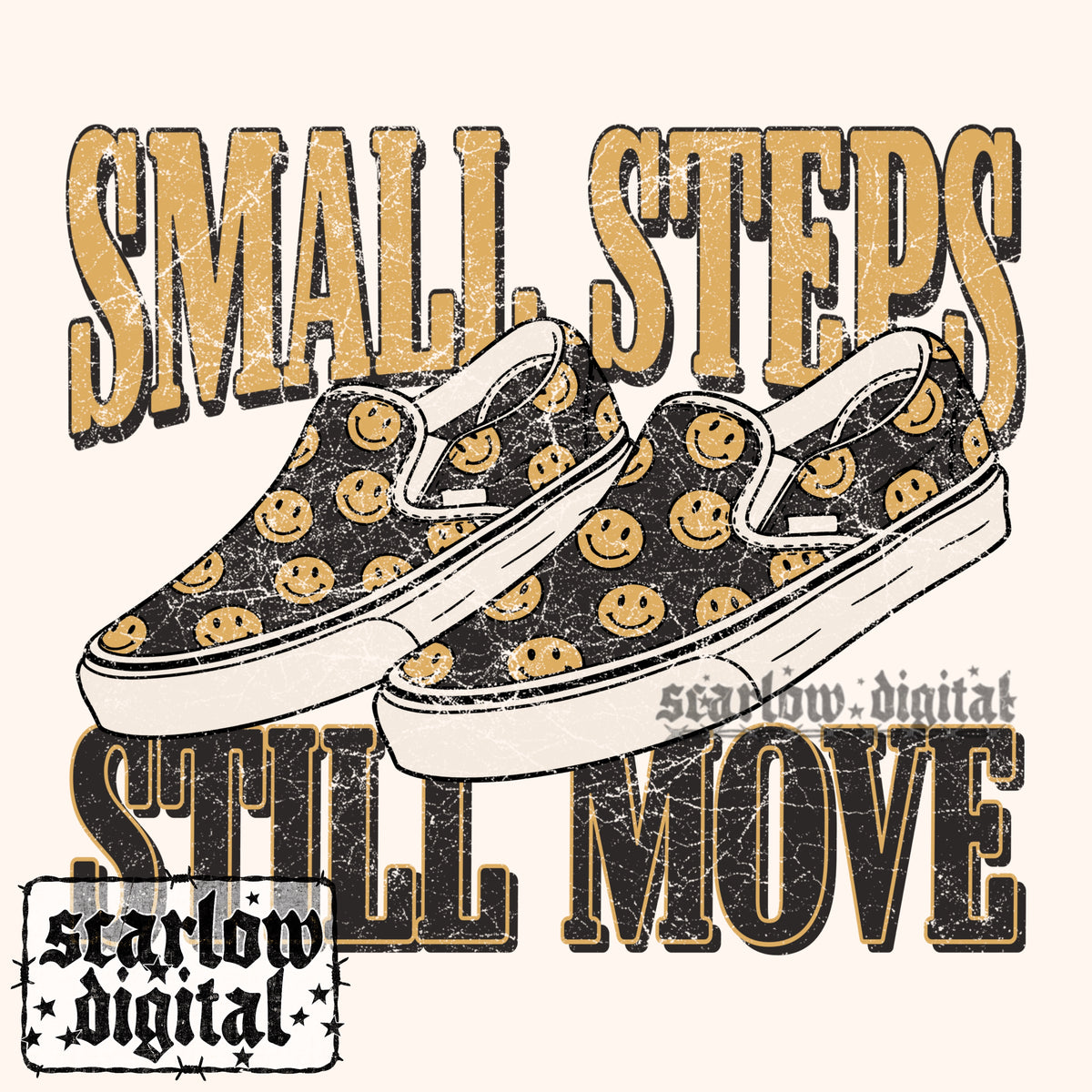 Small Steps Still Move PNG Digital Design