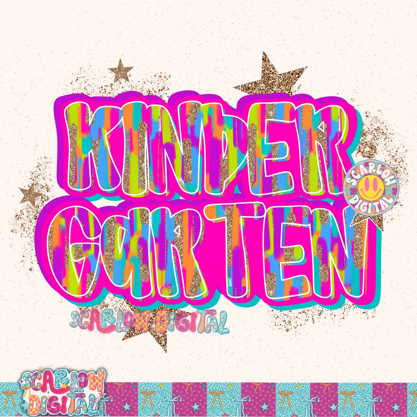 Kindergarten PNG Digital Design