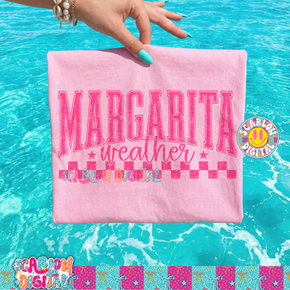 Margarita Weather PNG Digital Design