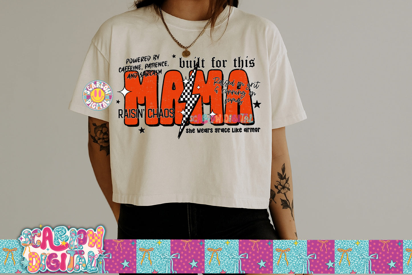 Mama Sayings PNG Digital Design