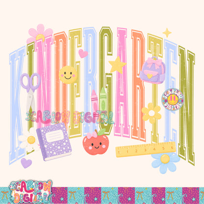 Kindergarten PNG Digital Design