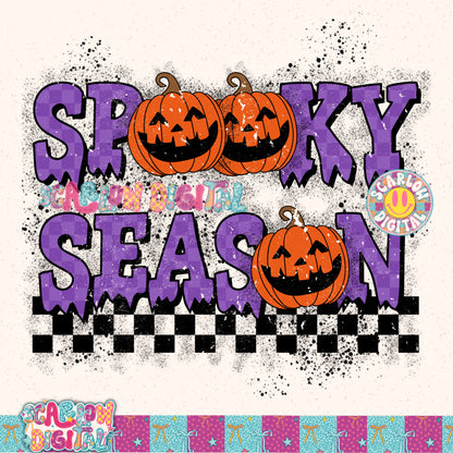 Spooky Season PNG Digital Design