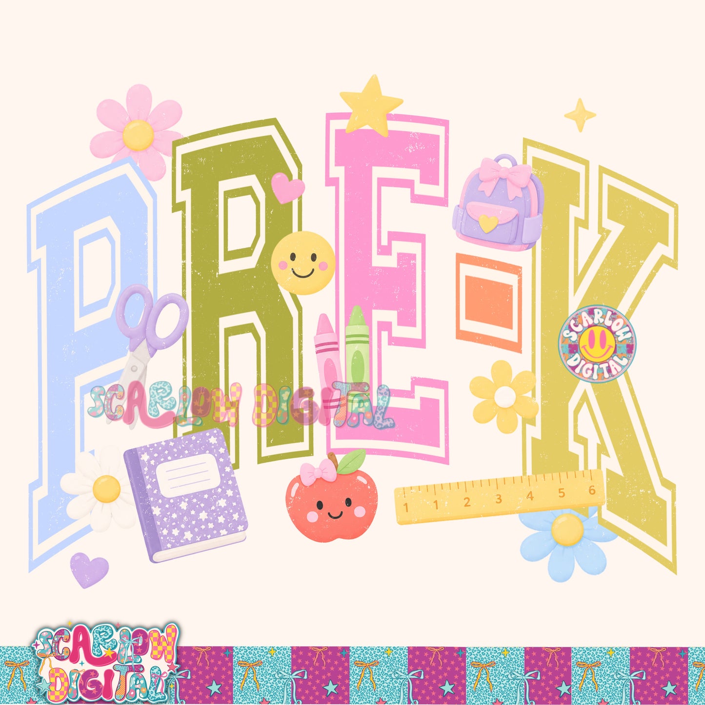 Pre-K PNG Digital Design