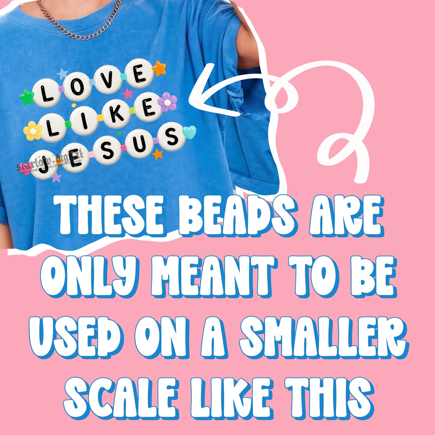 Colored Beads Clipart Digital Design - These are only meant to be used on a smaller scale (see description)