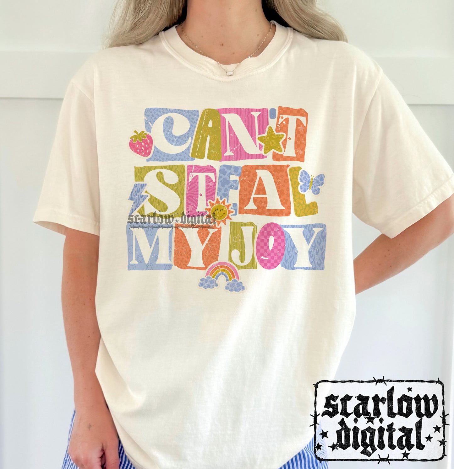 Can't Steal My Joy PNG Digital Design