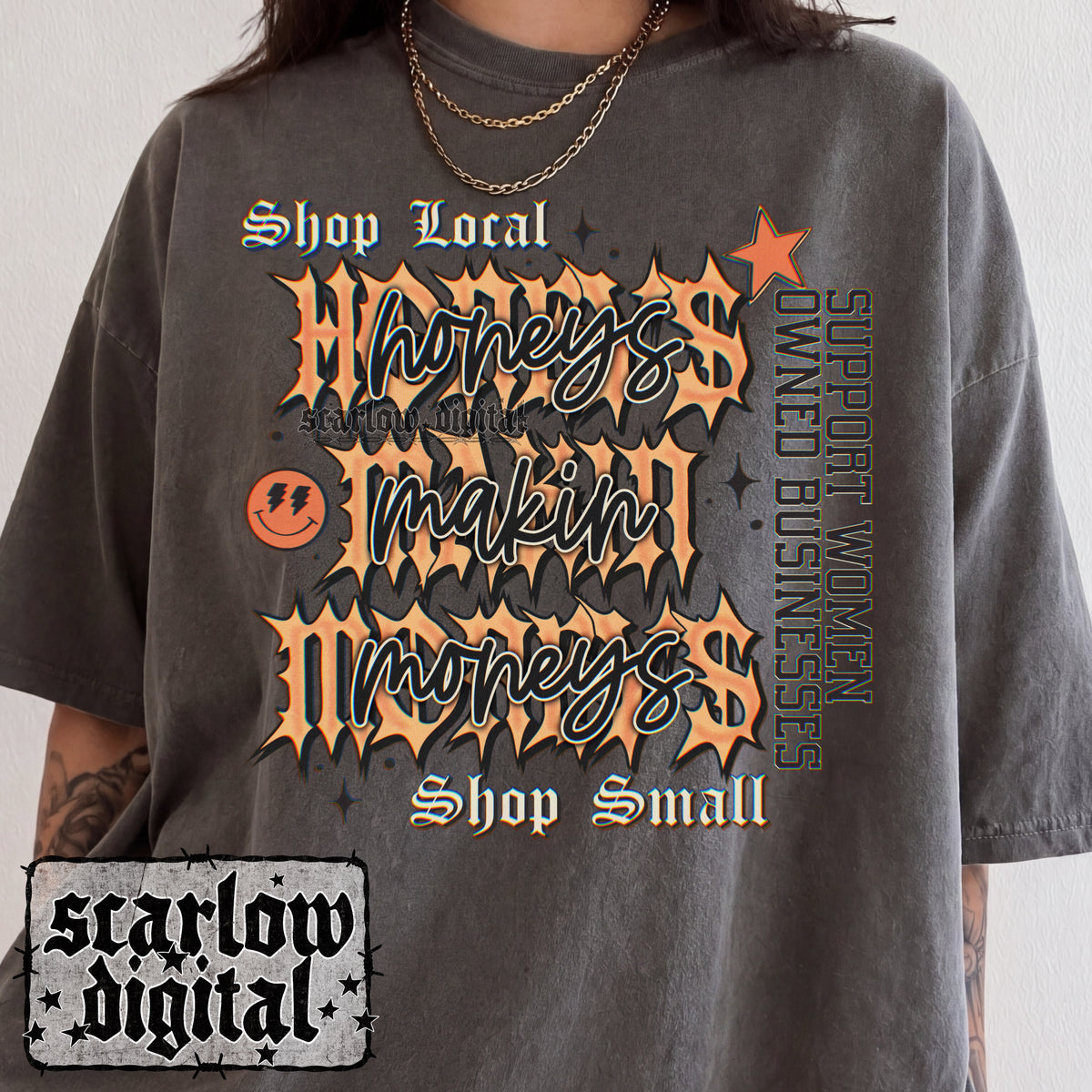 Honeys Makin Moneys Women's Small Business PNG Digital Design