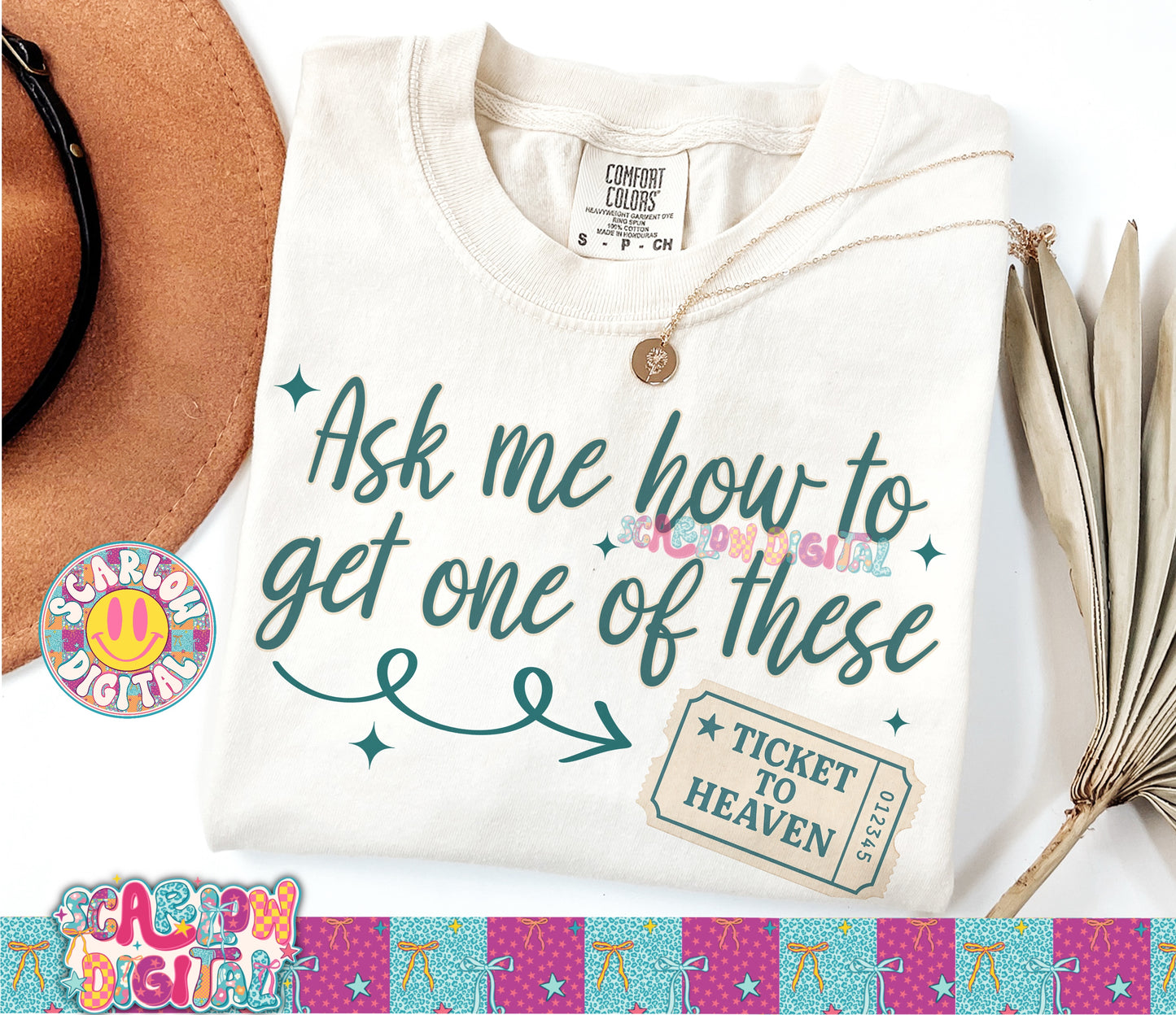 Ask Me How to Get One of These PNG Digital Design