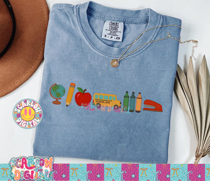 Teacher Patches PNG Digital Design