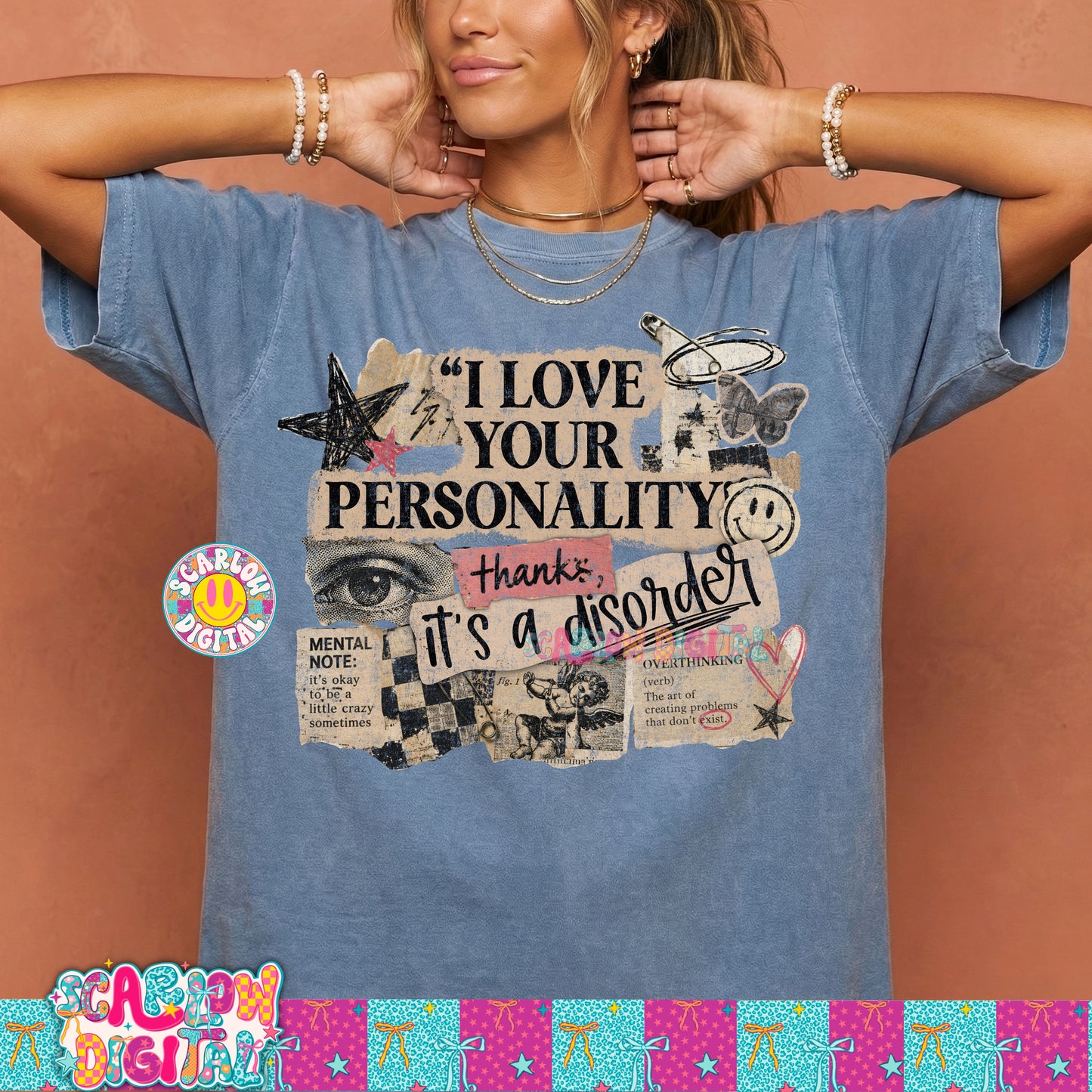I Love Your Personality! Thanks, It's a Disorder PNG Digital Design