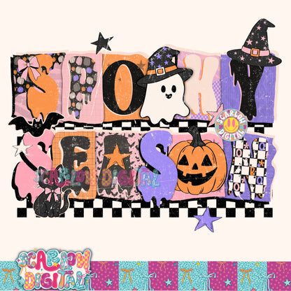 Spooky Season PNG Digital Design