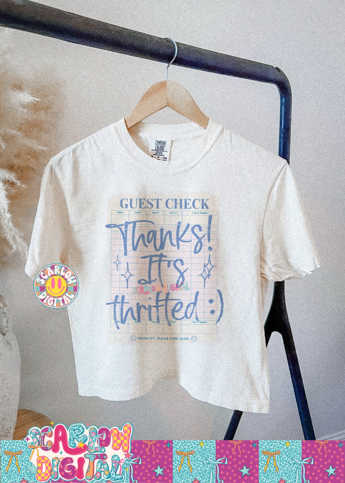 Thanks! It's Thrifted :) PNG Digital Design