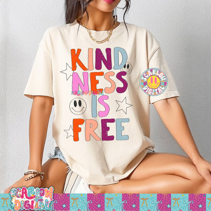Kindness is Free PNG Digital Design