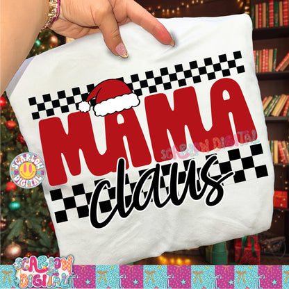 Mama Claus PNG Digital Design