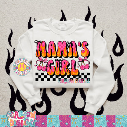 Mama's Girl PNG Digital Design