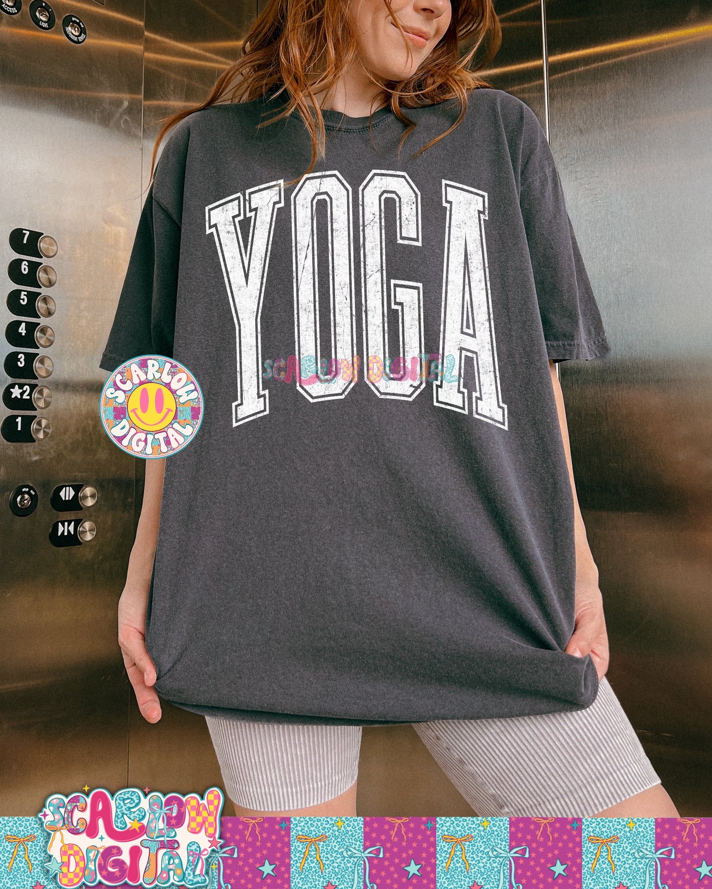 Yoga PNG Digital Design