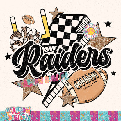 Raiders PNG Digital Design