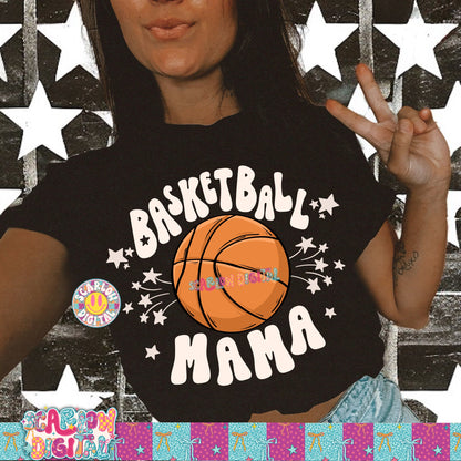 Basketball Mama PNG Digital Design