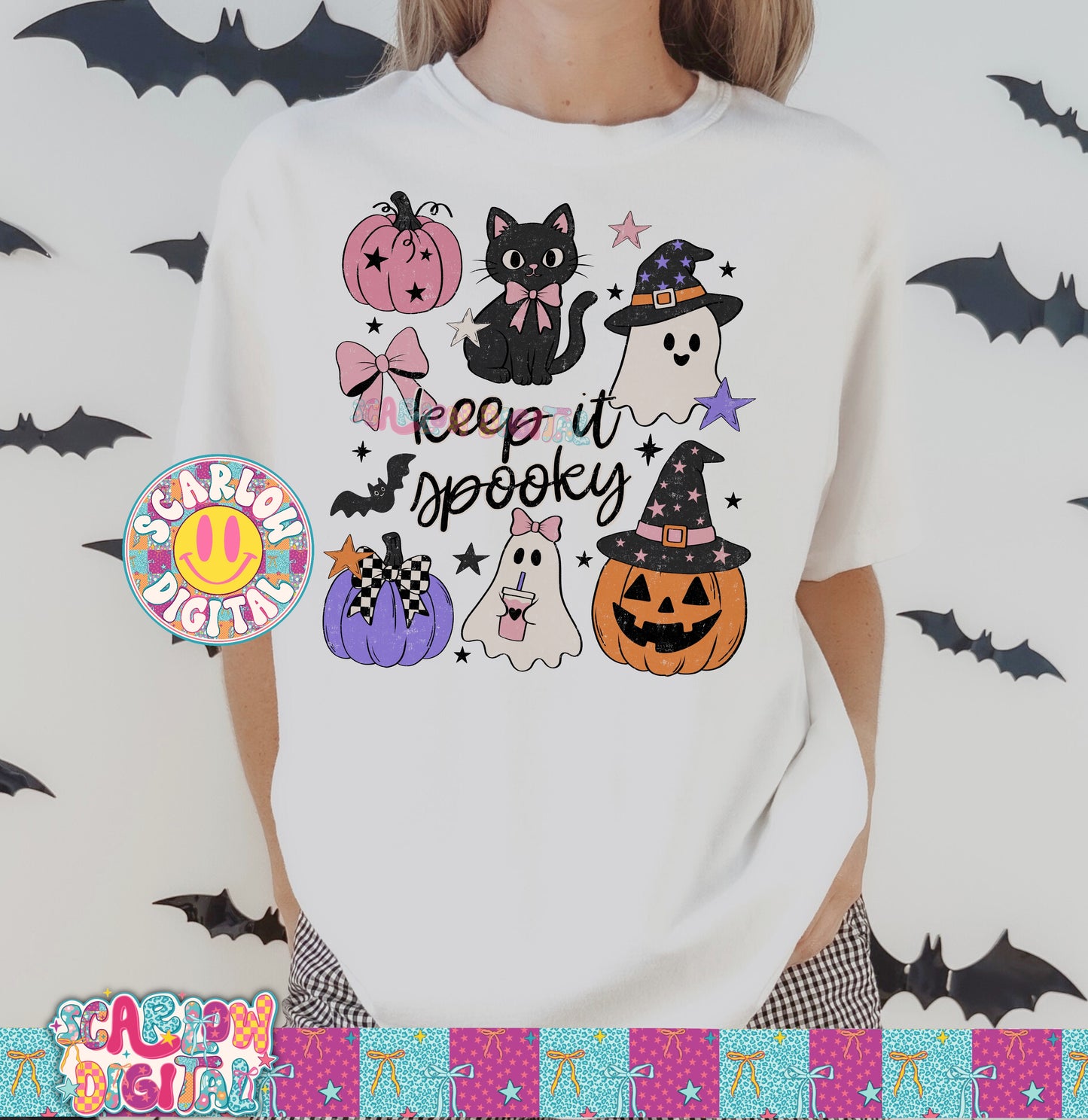 Keep it Spooky PNG Digital Design