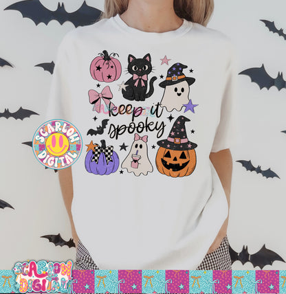 Keep it Spooky PNG Digital Design