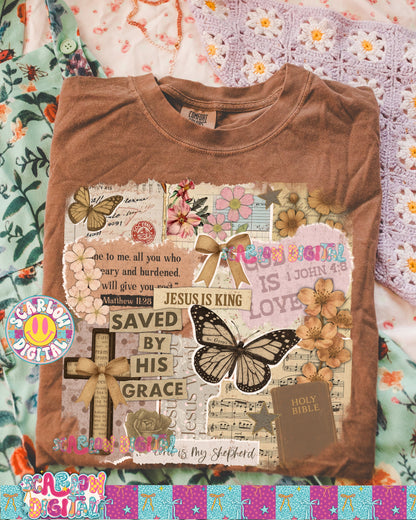 Christian Scrapbook PNG Digital Design