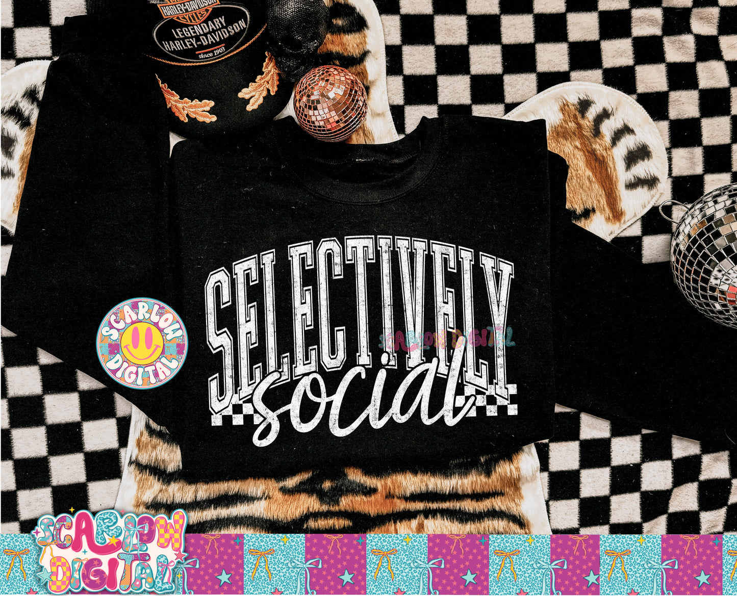 Selectively Social PNG Digital Design