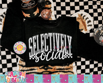 Selectively Social PNG Digital Design