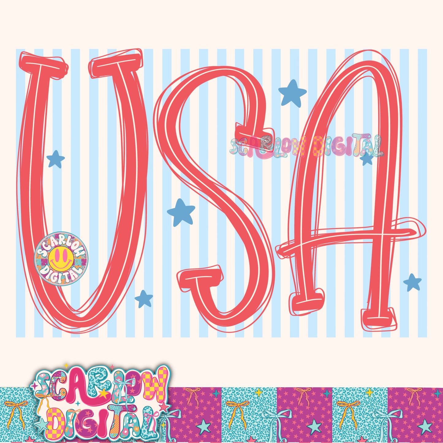 USA PNG Digital Design