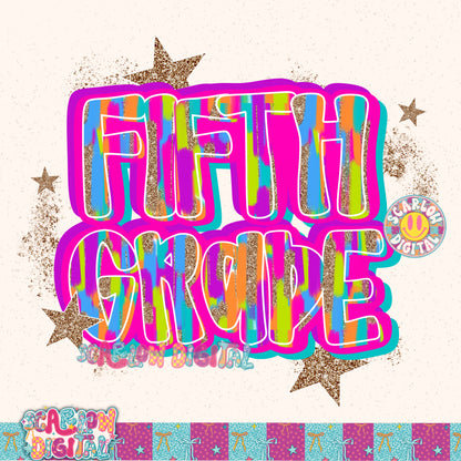 Fifth Grade PNG Digital Design