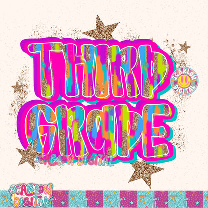 Third Grade PNG Digital Design