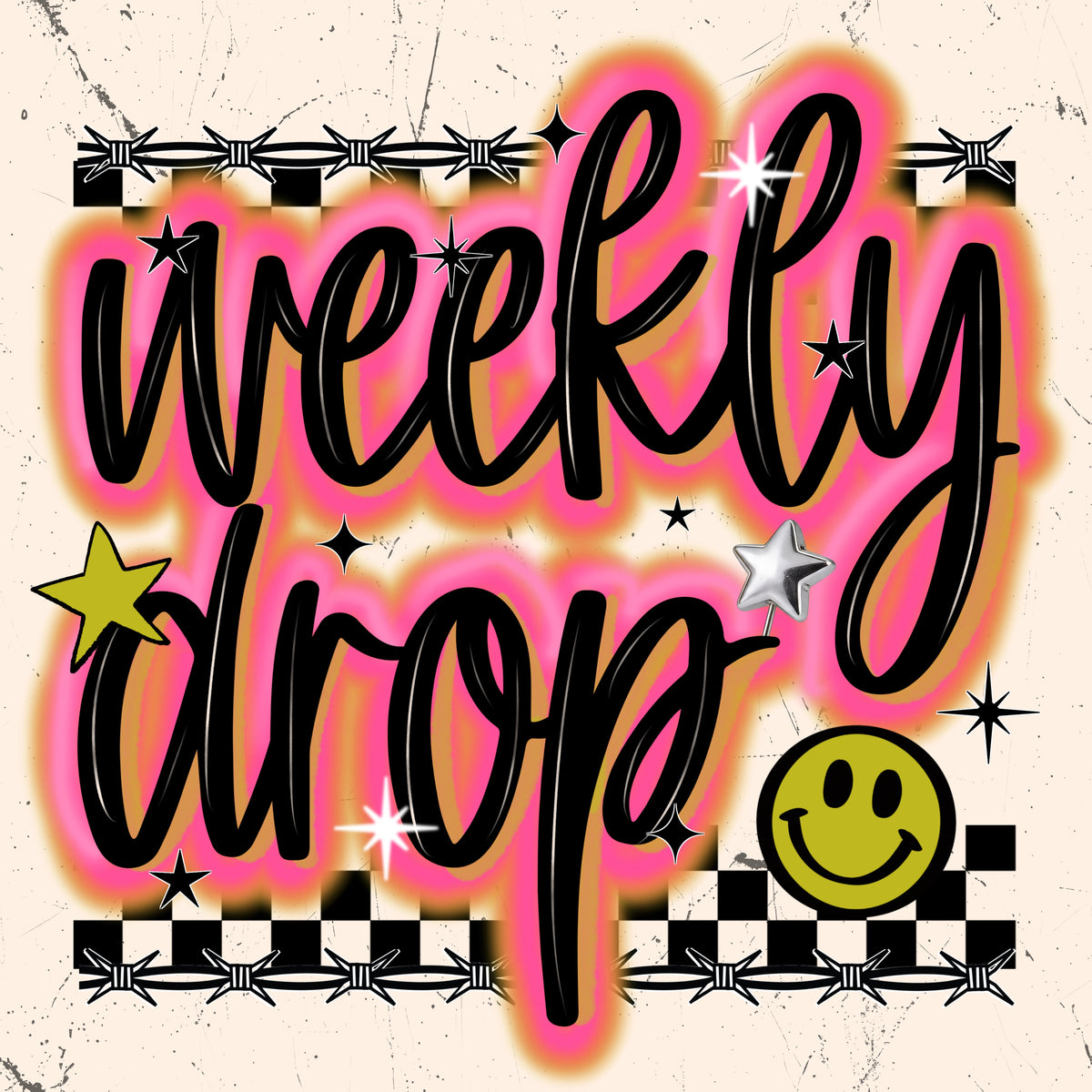 Social Media Marketing Post - Weekly Drop PNG and JPEG