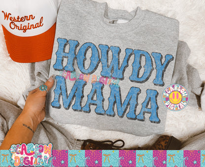Howdy Mama PNG Digital Design