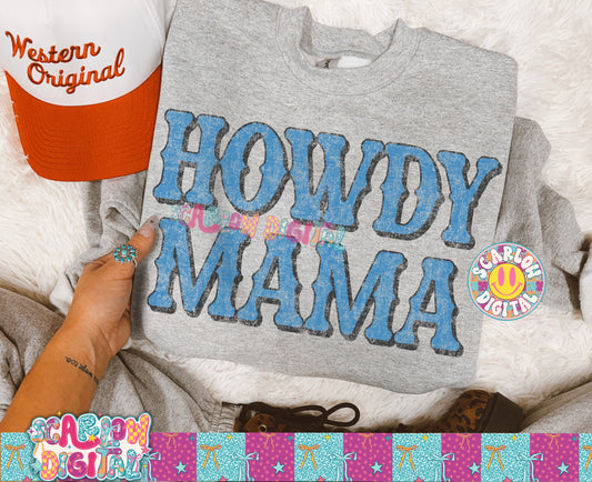 Howdy Mama PNG Digital Design