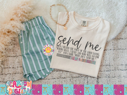 Send Me PNG Digital Design