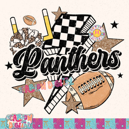 Panthers PNG Digital Design