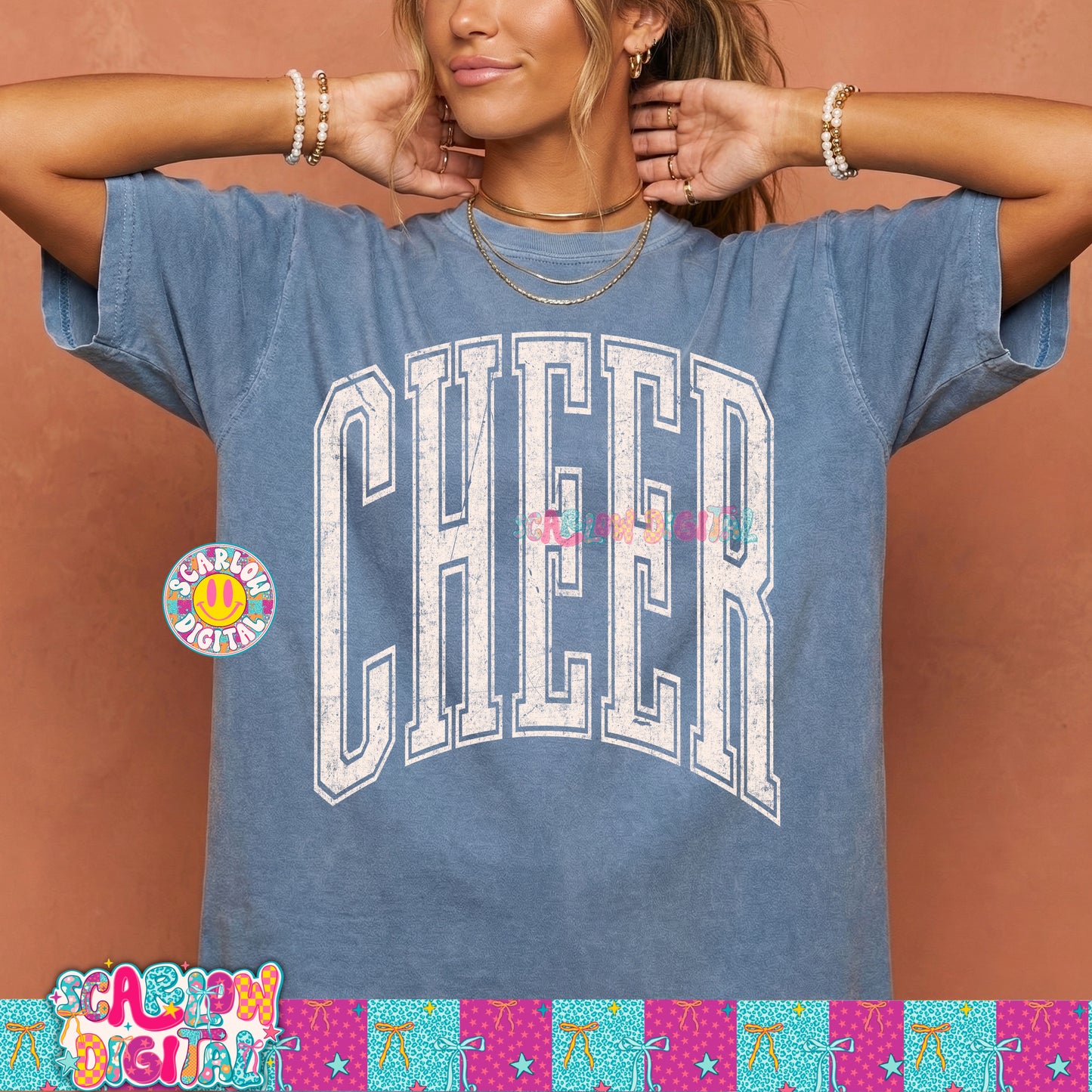 Cheer PNG Digital Design