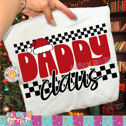 Daddy Claus PNG Digital Design