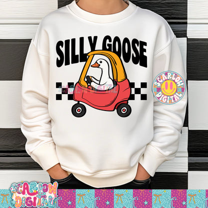 Silly Goose PNG Digital Design