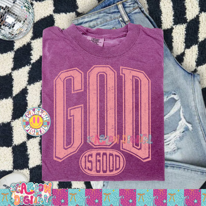 God is Good PNG Digital Design