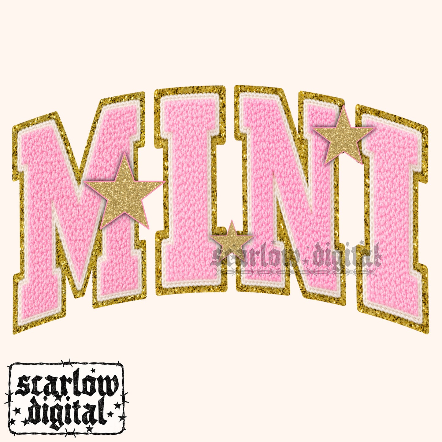 Chenille Mini PNG Digital Design