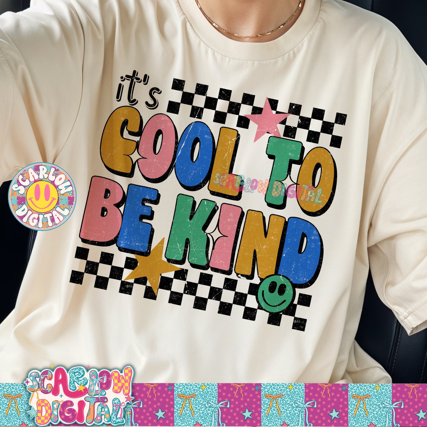 It's Cool to Be Kind PNG Digital Design