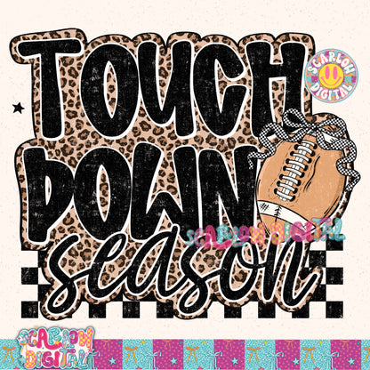 Touchdown Season PNG Digital Design