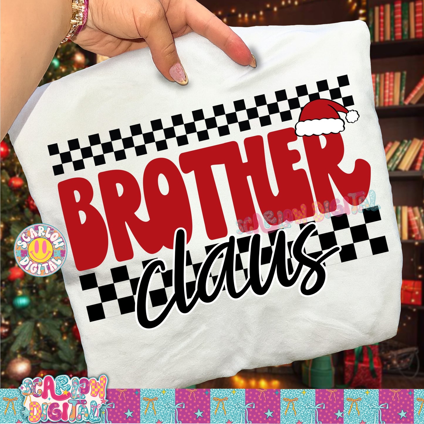 Brother Claus PNG Digital Design