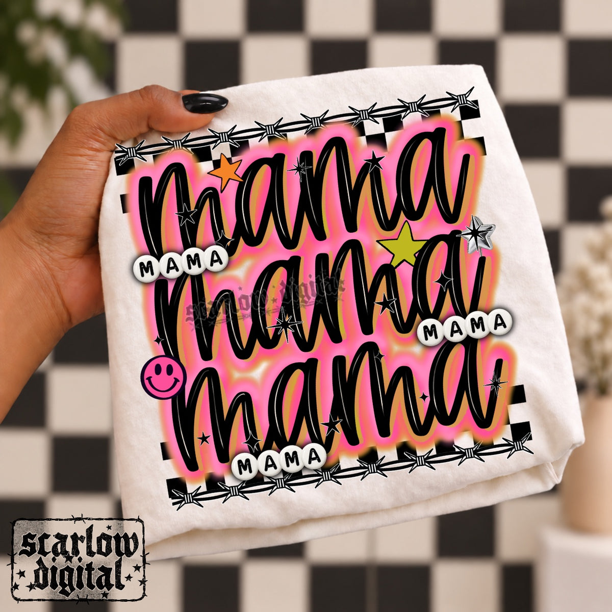 Mama PNG Digital Design